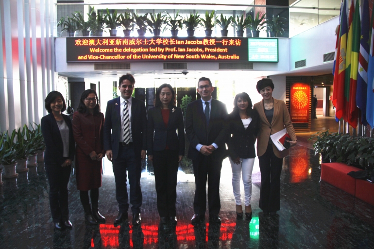 UNSW Delegation visits Confucius Institute Headquarters