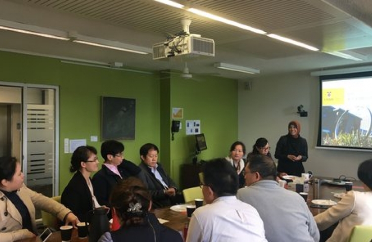 SJTU's Renji Hospital visits UNSW and meets with startup founders